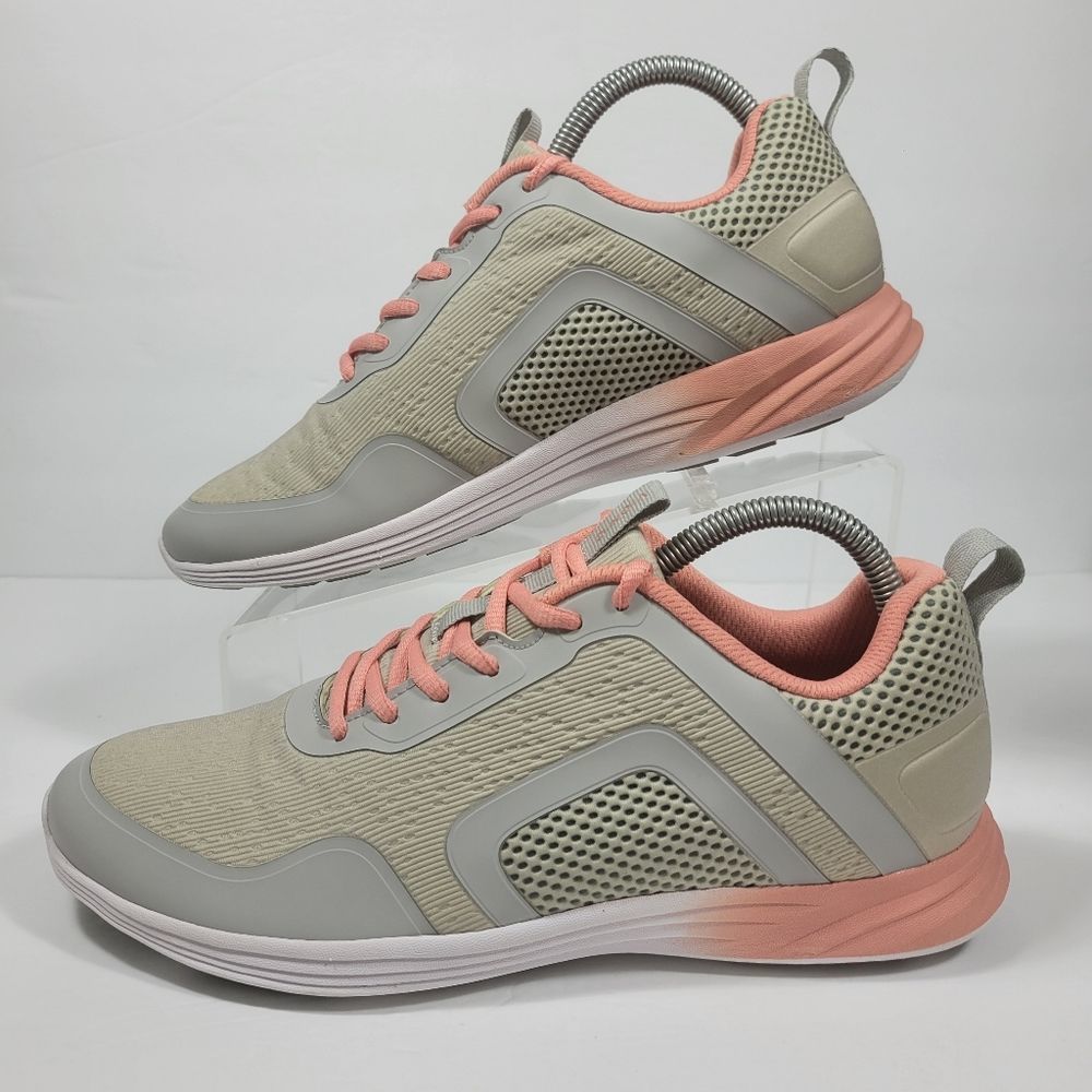 Vionic Jojo Ombre Grey Peach Running Shoes Women Size 9 - Picture 4 of 9
